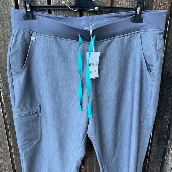 Figs Wm’s Zamora 2.0 Jogger Scrub Pants NWT In Graphite Sz XL - Picture 10 of 16